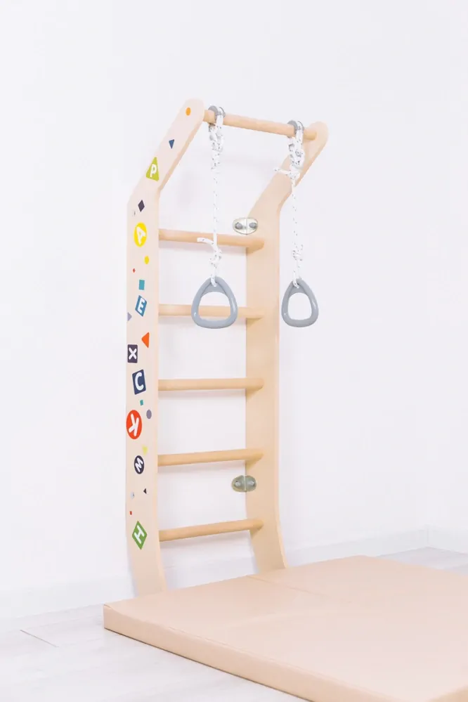 Dřevěné žebřiny Mini Color