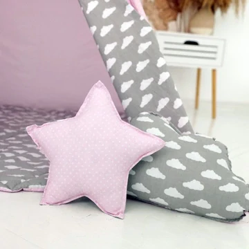 Stan teepee pro děti PINK CLOUD