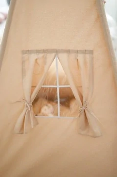 Stan teepee pro děti - béžová