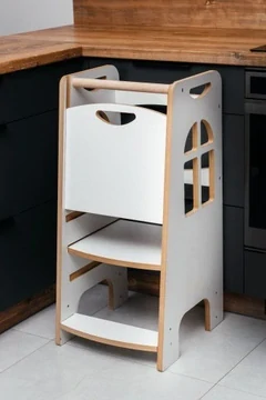 Učící věž Kitchen Helper - hruška