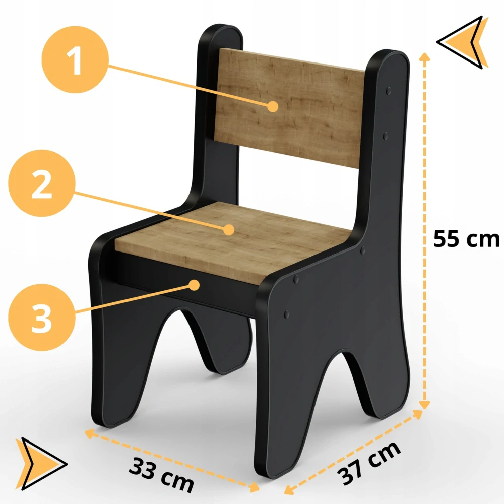 Set dětský stůl se židličkou 
