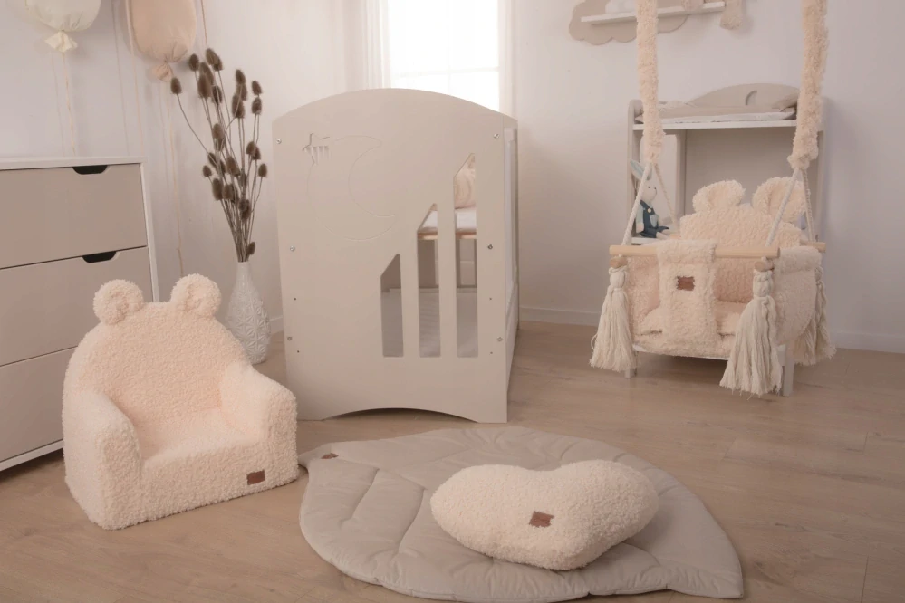 Dětské křesílko Baby - ovečka, čokoládová