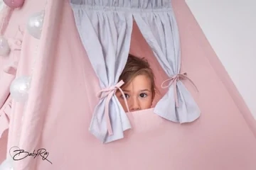 Stan pro děti týpí - tmavě modrá