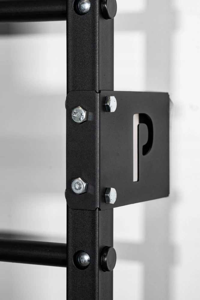 Gymnastický žebřík - ocel, šedá