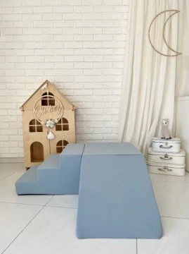 Pěnová hrací sestava 3 ks - růžová