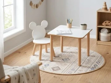 Dětský stoleček L a 1 židlička MICKEY