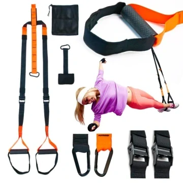 Tréninkové popruhy TRX pro CrossFit - oranžová