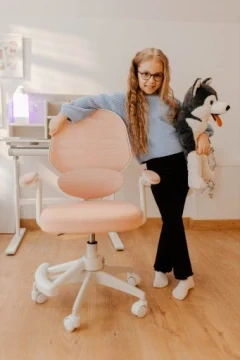 Ergonomická dětská židle MARK ADLER - šedá