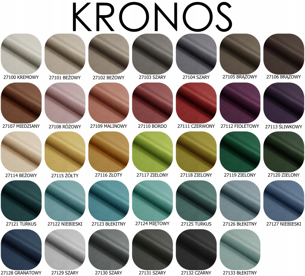 Čalouněné panely - látka Kronos, různé barvy
