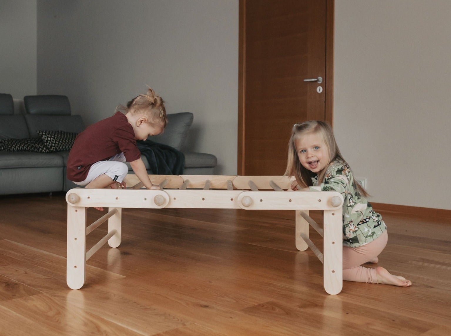 Piklerové trojúhelník, set se skluzavkou, 5 segmentů
