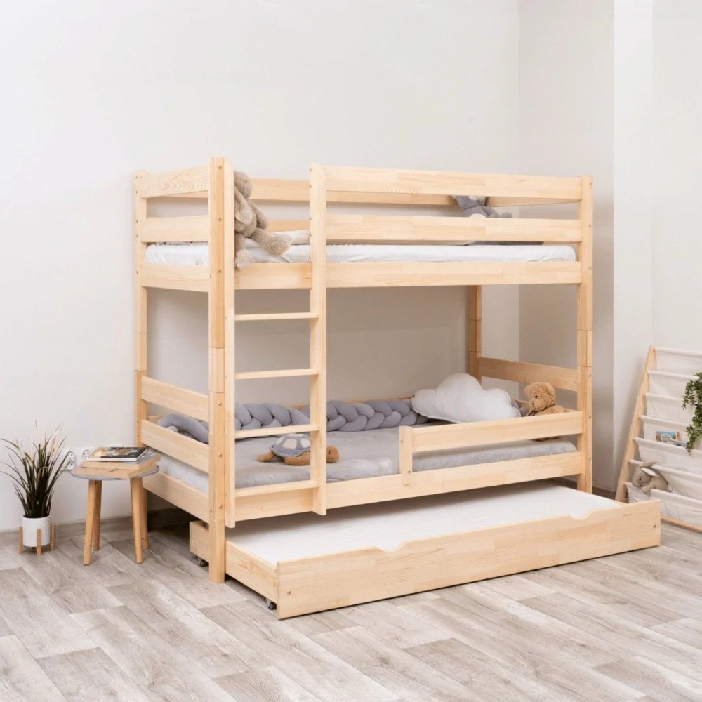 Dětská patrová postel GAGA LUX - přírodní