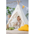 Stan týpí pro děti Krémový mrak