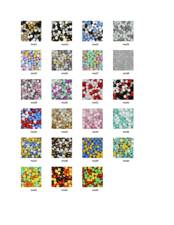 Balónky plastové do suchého bazénku 100ks