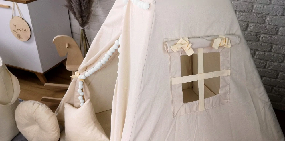 Stan pro děti týpí - Basic béžový