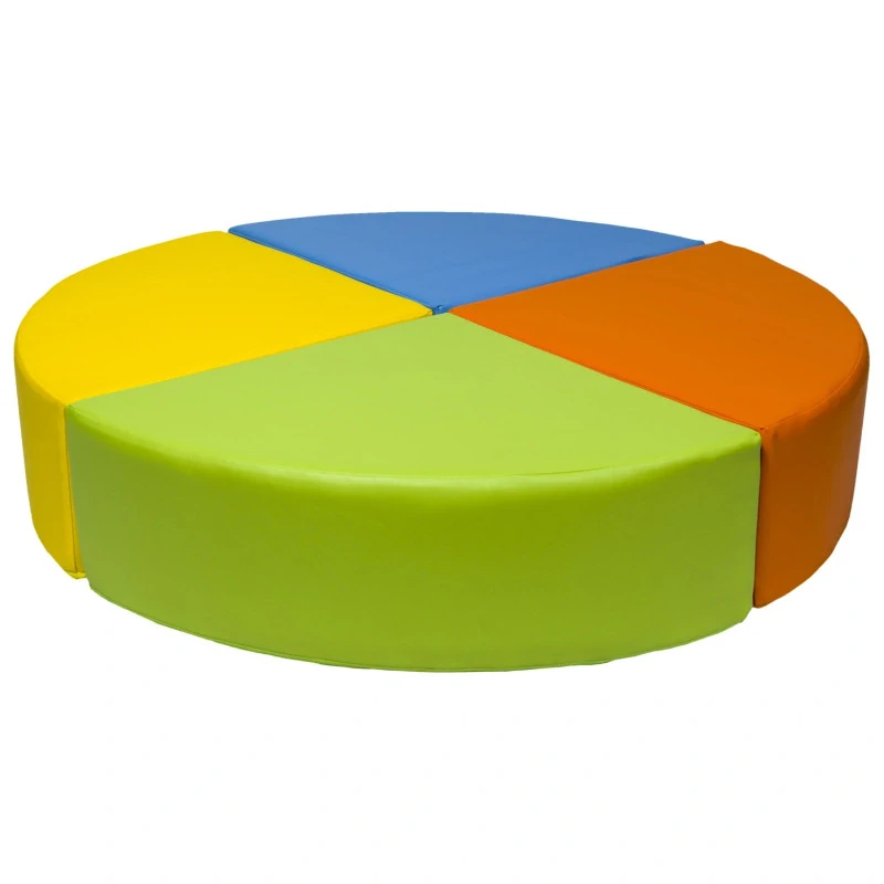 4ks barevné stavební tvary