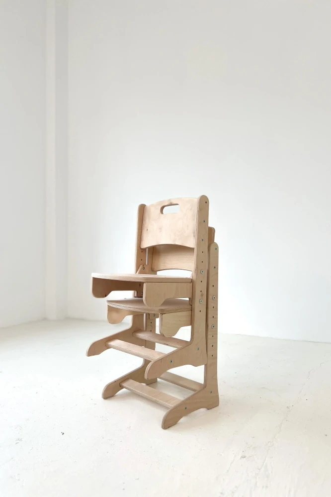 Dřevěná dětská židle - rostoucí