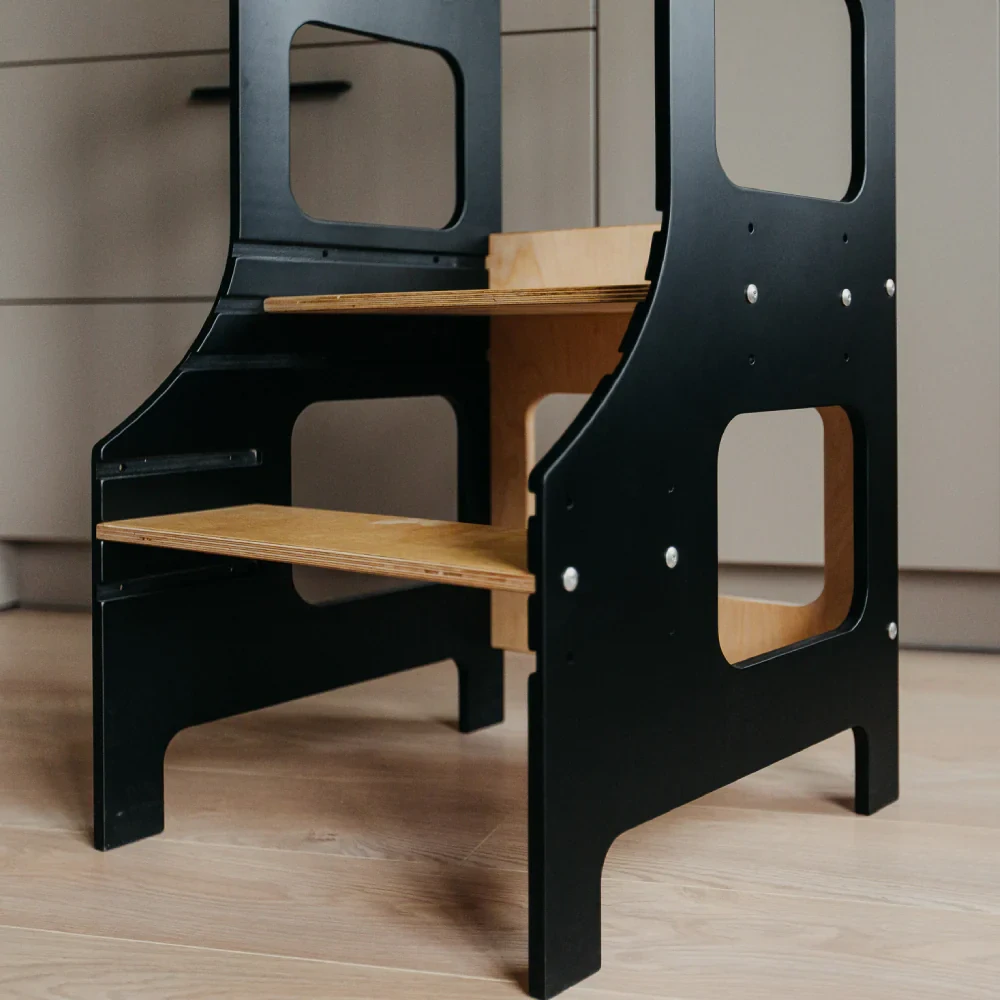 Učící věž - nastavitelná, modrá 