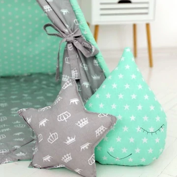 Stan teepee pro děti MINT Crown