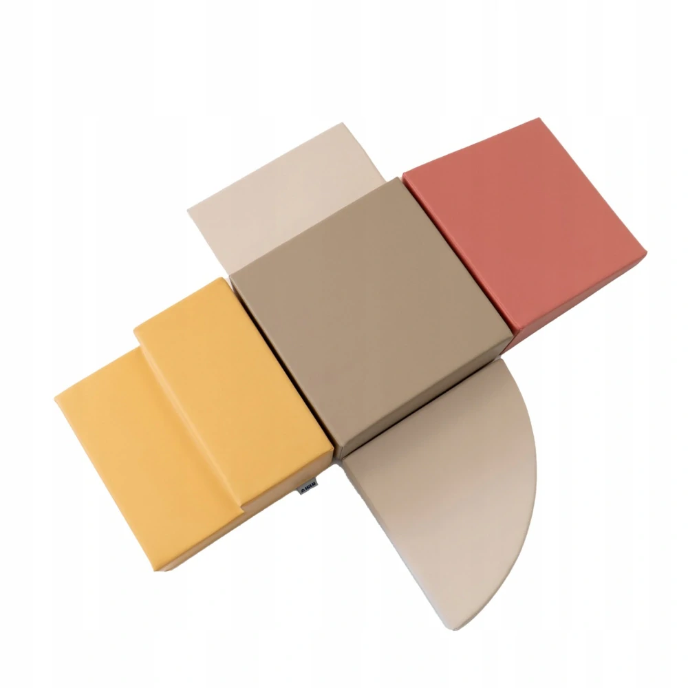 Měkké, barevné pěnové bloky Soft Play Explore – mix barev