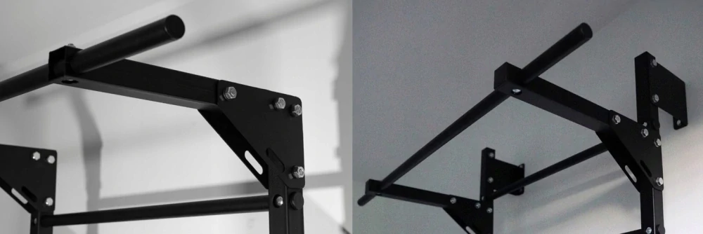 Gymnastický žebřík - ocel, šedá