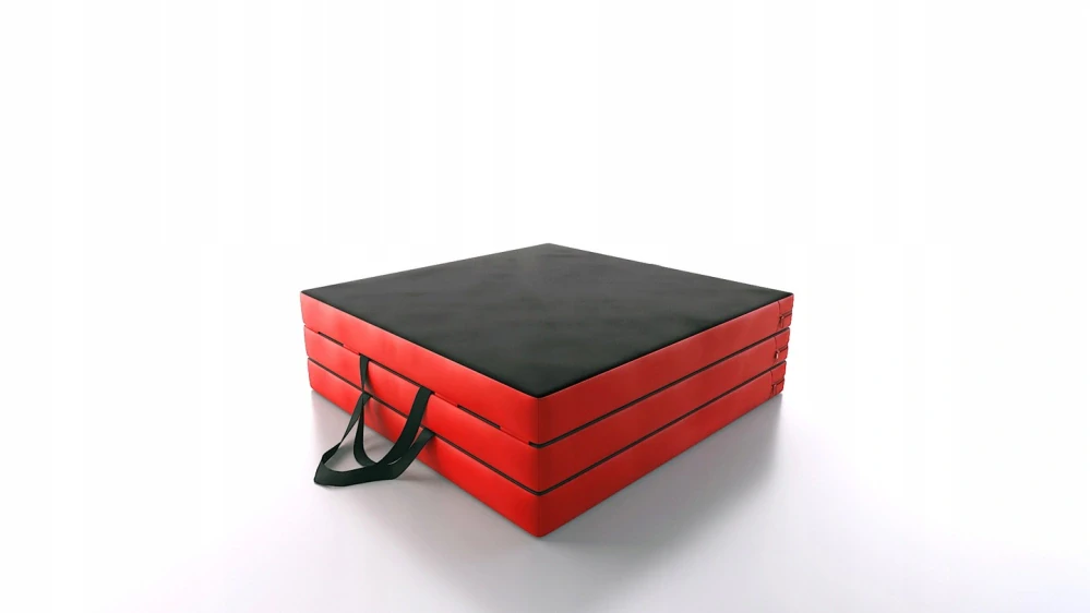 Gymnastická skládací matrace, žíněnka - růžová