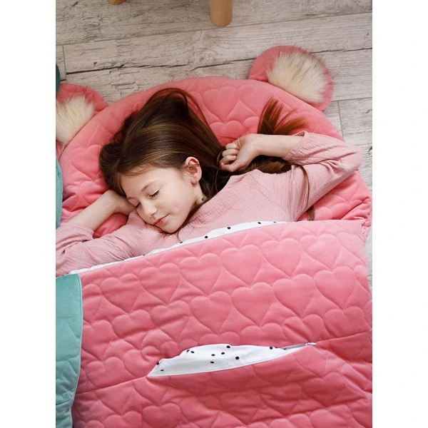 Kinder Hop Spací pytel Dream Catcher Hearts Strawberry - 170x75 cm