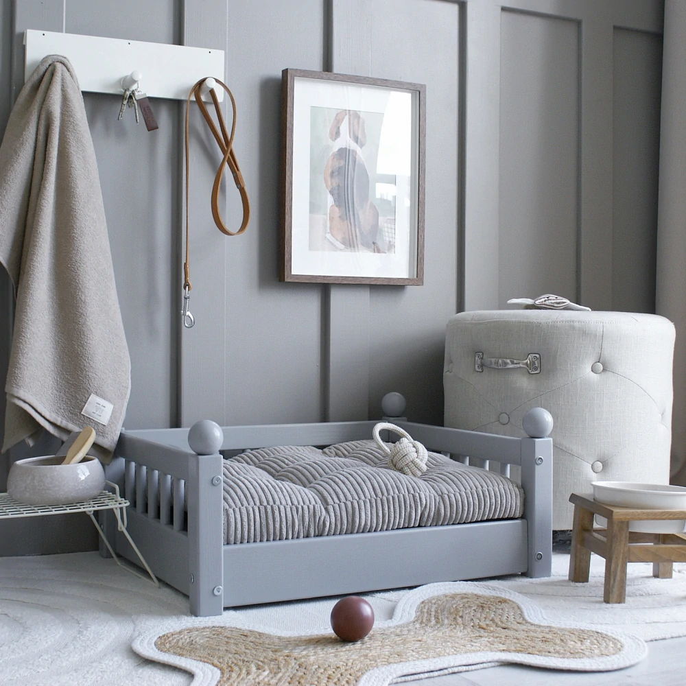 Pelíšek pro domácího mazlíčka TACO - šedá