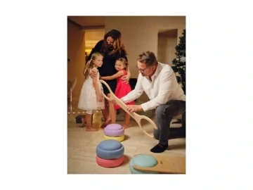 Dřevěný balanční most BALANCE PLAY - úzký