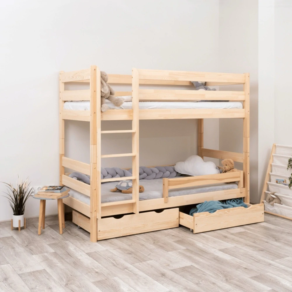Dětská patrová postel GAGA LUX - přírodní