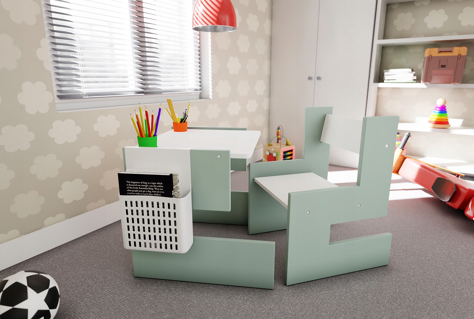 Dětský stůl se židličkou