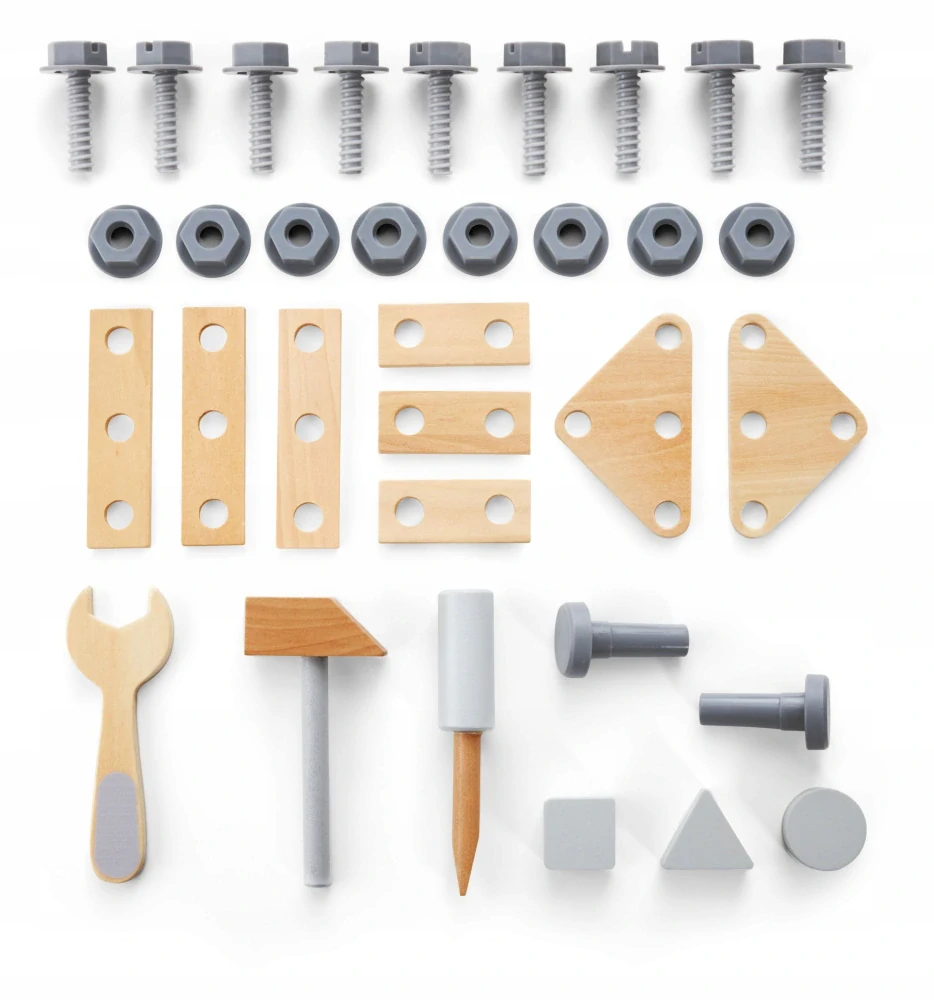 Dřevěné multifunkční chodítko 3v1 