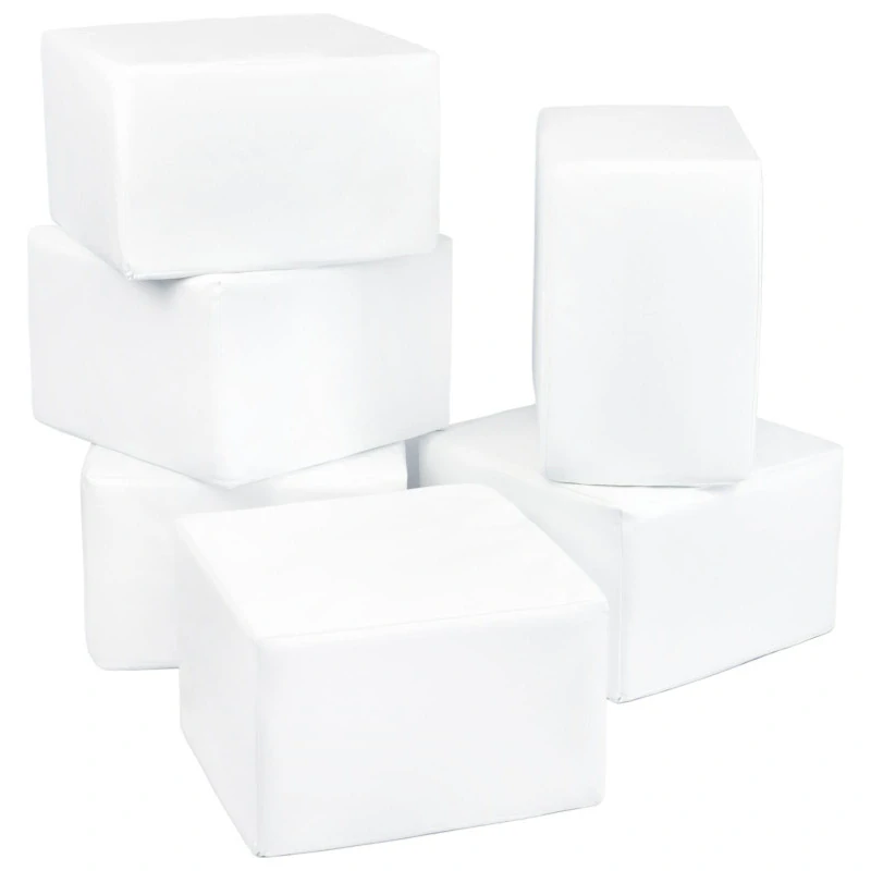 6 ks barevných stavebních kostek