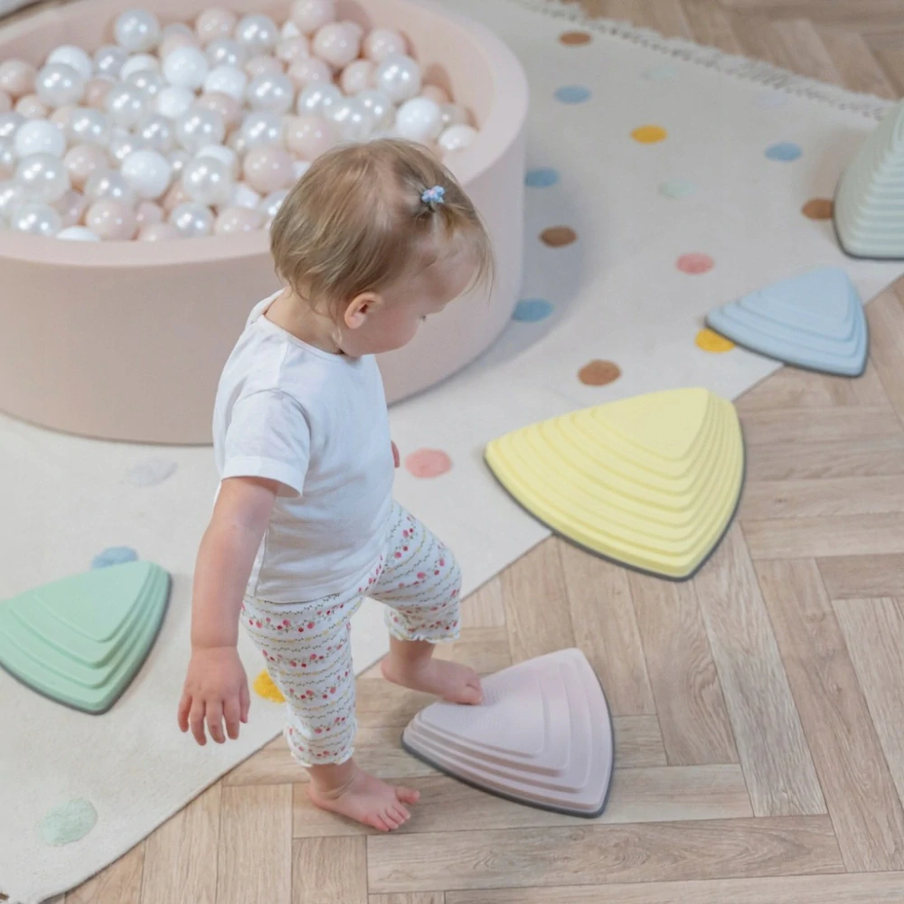 Montessori balanční kameny - 11ks