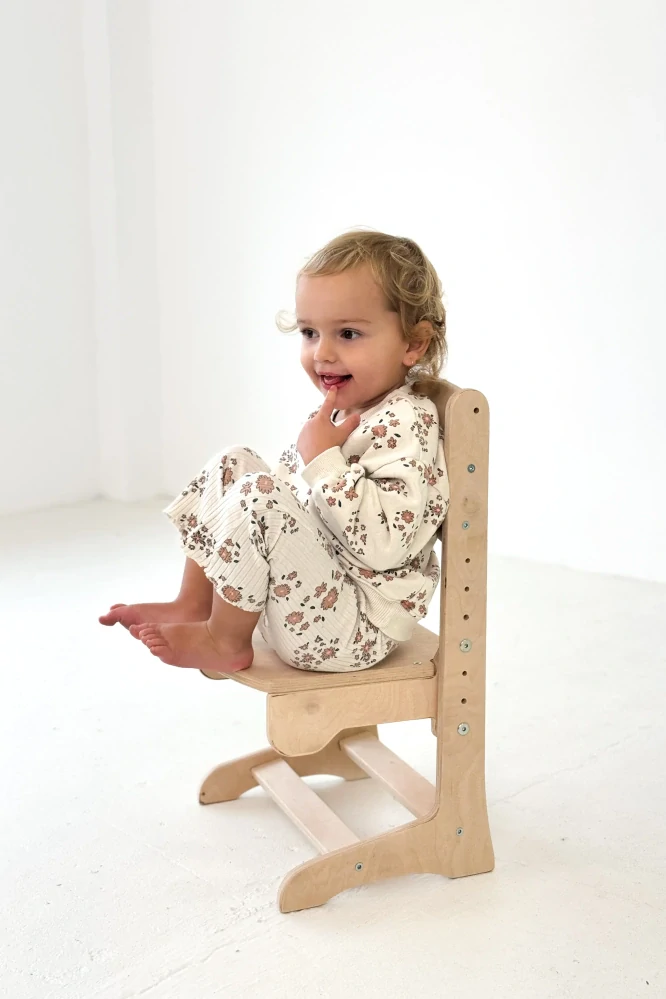 Dřevěná dětská židle - rostoucí