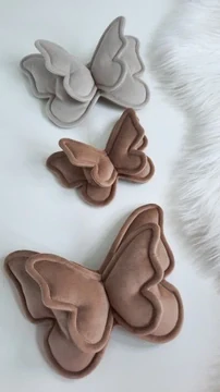 Sametový motýl - modrý, různé velikosti