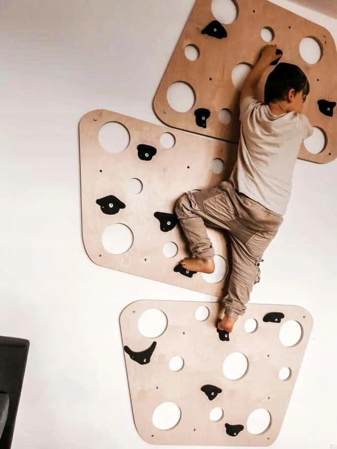 Domácí lezecká stěna pro děti 3ks