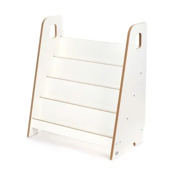 Montessori knihovna - dub, bílá