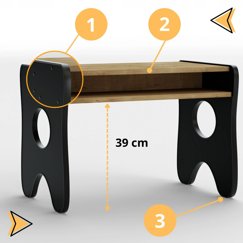 Set dětský stůl se židličkou 