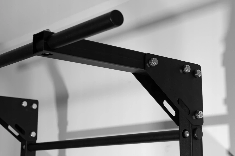 Gymnastický žebřík - ocel, šedá