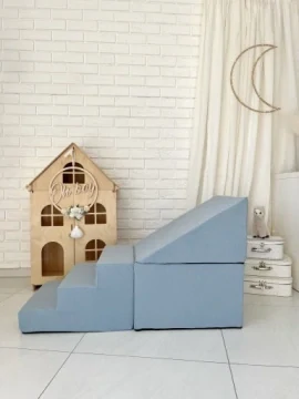 Pěnová hrací sestava 3 ks - růžová