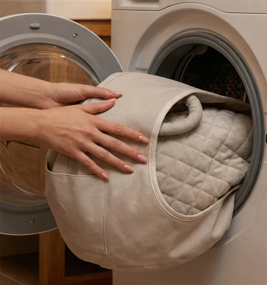Dětská houpačka závěsná VELVET PREMIUM - světle růžová