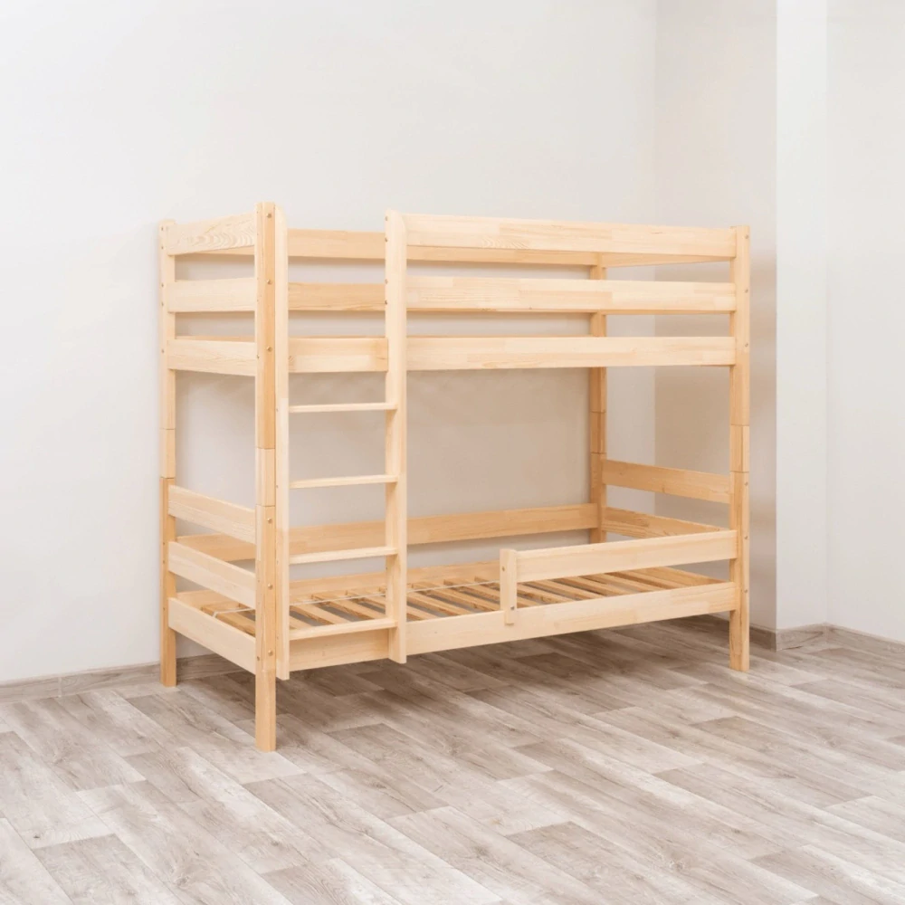 Dětská patrová postel GAGA LUX - přírodní