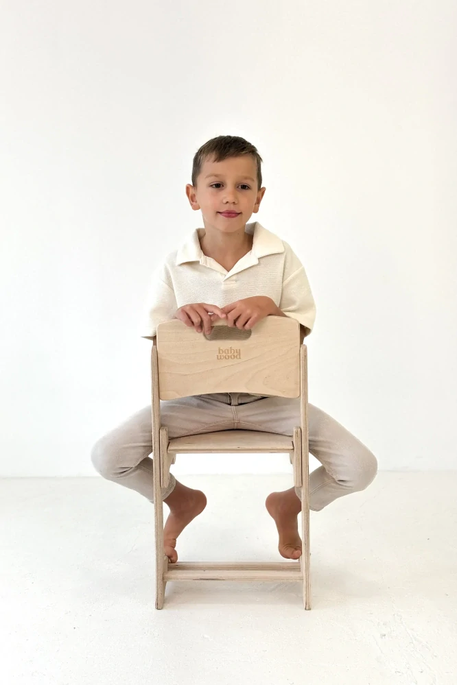 Dřevěná dětská židle - rostoucí