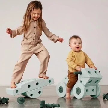 Sada MODU Explorer - Kreativní bloky - tyrkysová
