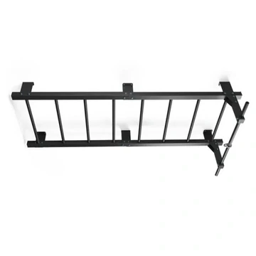 Gymnastický žebřík - ocel, černá