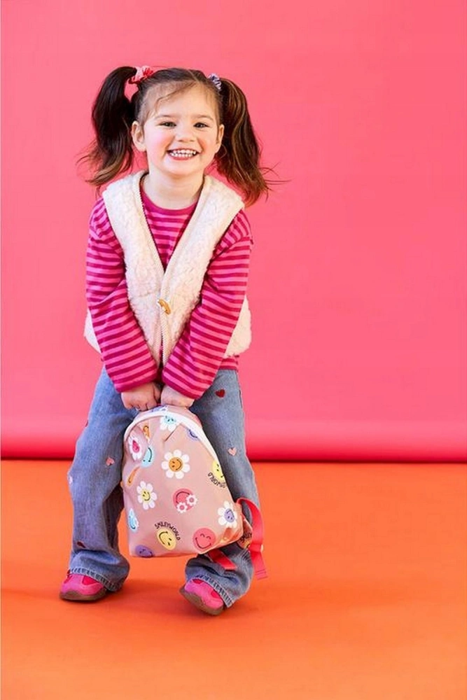 Mini batoh Lassig SmileyWorld - dusty pink