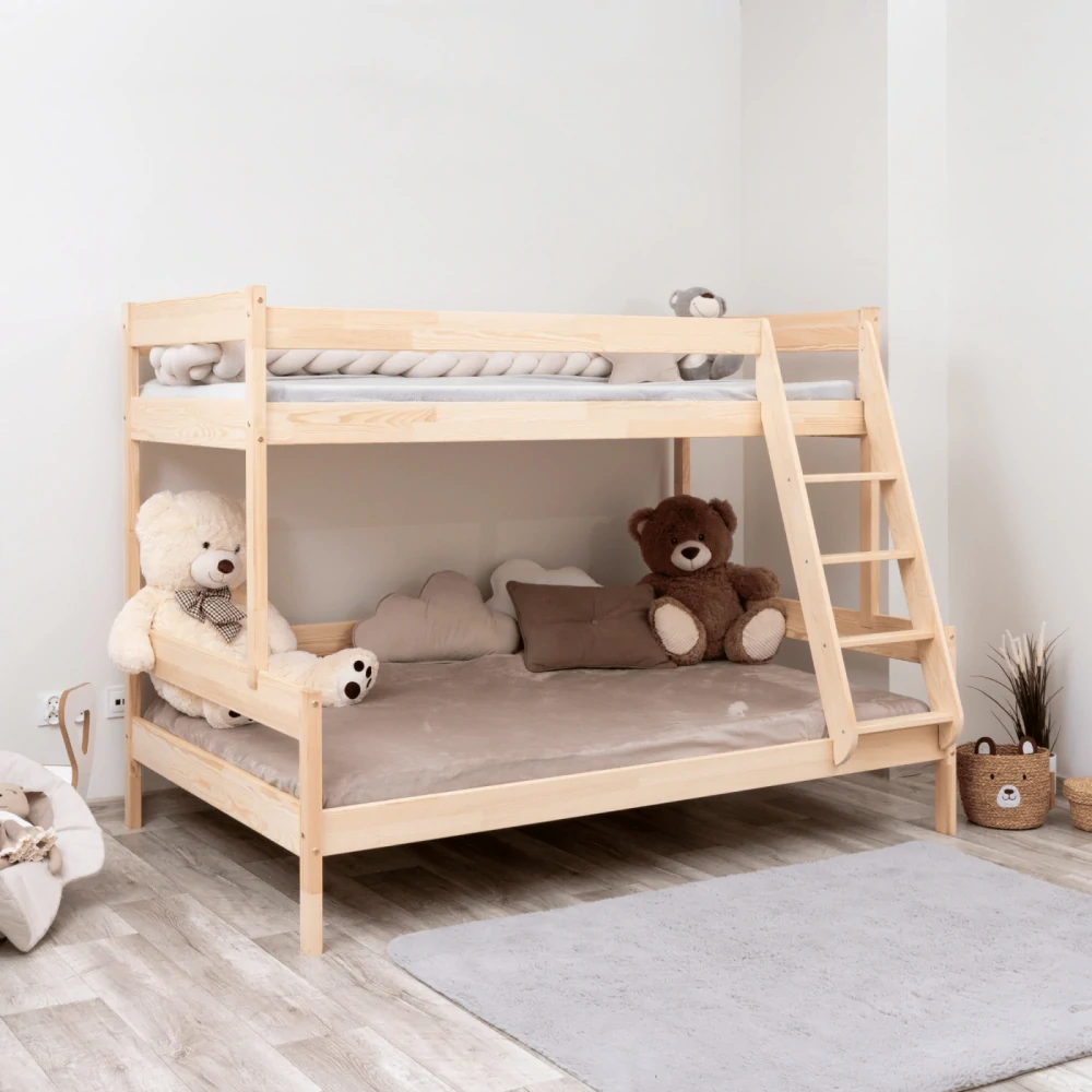 Patrová postel FAMILY pro 3 (90 / 120 x 200 cm)