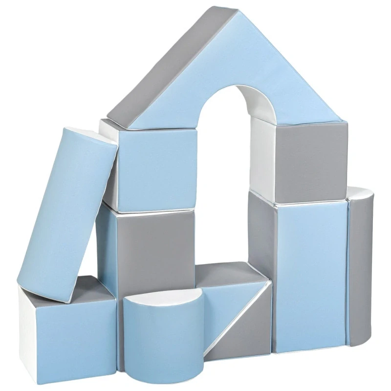 Sada barevných stavebních kostek 11ks