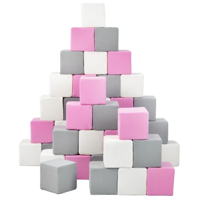 45 měkkých hracích kostek