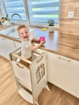Učící věž Kitchen Helper - hruška